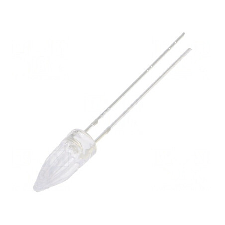 LED 5mm roșie 1120÷1560mcd 100° Rocket THT | Electronic-mag.ro | Componente Electronice