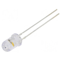 LED 10mm galben 10000-12000mcd 30° convex | Electronic-mag.ro | Componente Electronice