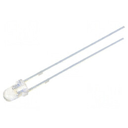 LED 3mm galben 1120-1560mcd 30° convex | Electronic-mag.ro | Componente Electronice