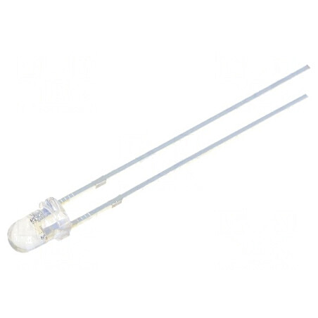 LED 3mm galben 1120-1560mcd 30° convex | Electronic-mag.ro | Componente Electronice