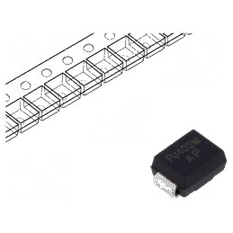 Diodă TVS bidirecțională 0,6kW 8,33-9,21V 46,5A SMB P6SMBJ | Electronic-mag.ro | Componente Electronice