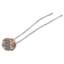 Fotorezistor 100mW 16-50kΩ 560nm THT 150VDC 5mm | Electronic-mag.ro | Componente Electronice