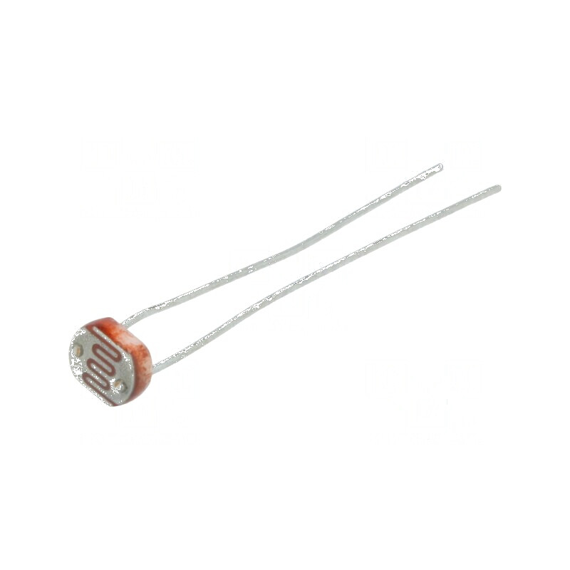 Fotorezistor 100mW 30-90kΩ 560nm THT 150VDC Ø5mm | Electronic-mag.ro | Componente Electronice