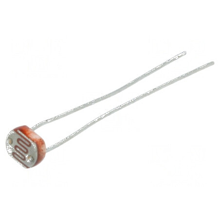 Fotorezistor 100mW 30-90kΩ 560nm THT 150VDC Ø5mm | Electronic-mag.ro | Componente Electronice