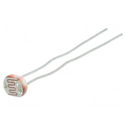Fotorezistor 100mW 50-160kΩ 560nm THT 150VDC Ø5mm | Electronic-mag.ro | Componente Electronice