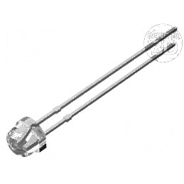 Fototranzistor 5mm 850nm 30V Lentilă Transparentă 70mW | Electronic-mag.ro | Componente Electronice