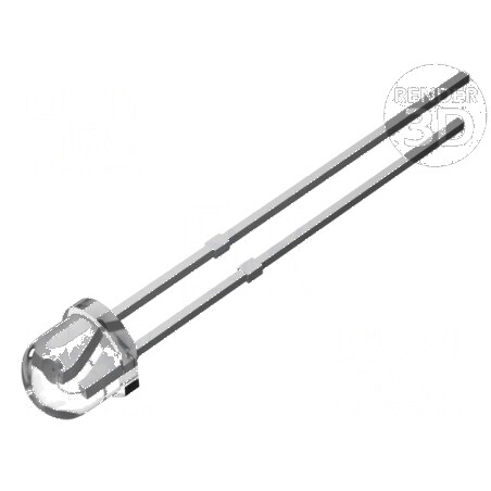 Fototranzistor 5mm 850nm 30V cu lentilă transparentă 70mW | Electronic-mag.ro | Componente Electronice