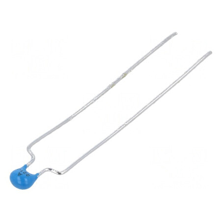 Condensator ceramic 220pF 50V C0G (NP0) ±5% THT 5mm | Electronic-mag.ro | Componente Electronice