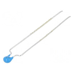 Condensator ceramic 330pF 100V C0G (NP0) ±5% THT 5mm | Electronic-mag.ro | Componente Electronice
