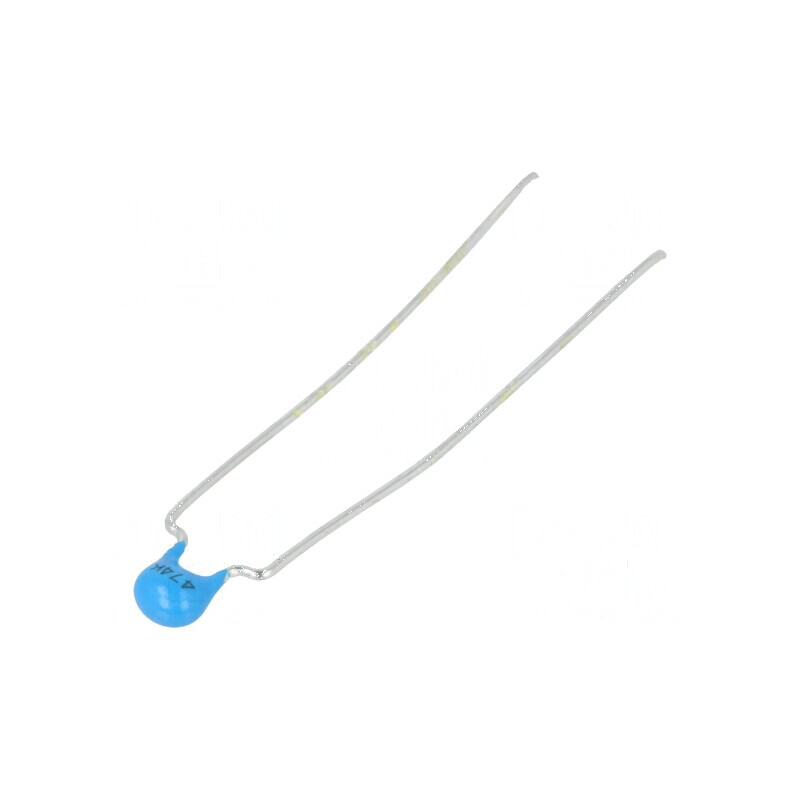 Condensator ceramic 470nF 50V X7R ±10% THT 5mm | Electronic-mag.ro | Componente Electronice