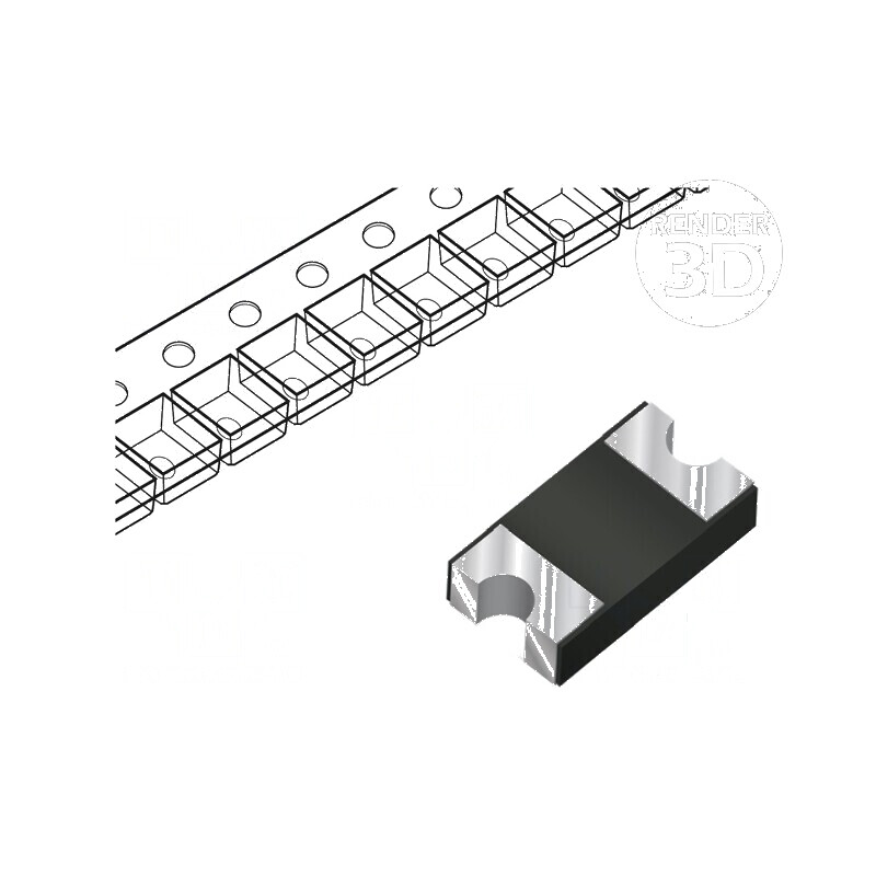 Diodă Schottky SMD 40V 0,5A 0805 - Redresor pe rolă, bandă | Electronic-mag.ro | Componente Electronice
