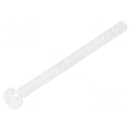 Şurub M3x40 Cap Rotund Pozidriv 0,8mm Poliamidă | Electronic-mag.ro | Componente Electronice