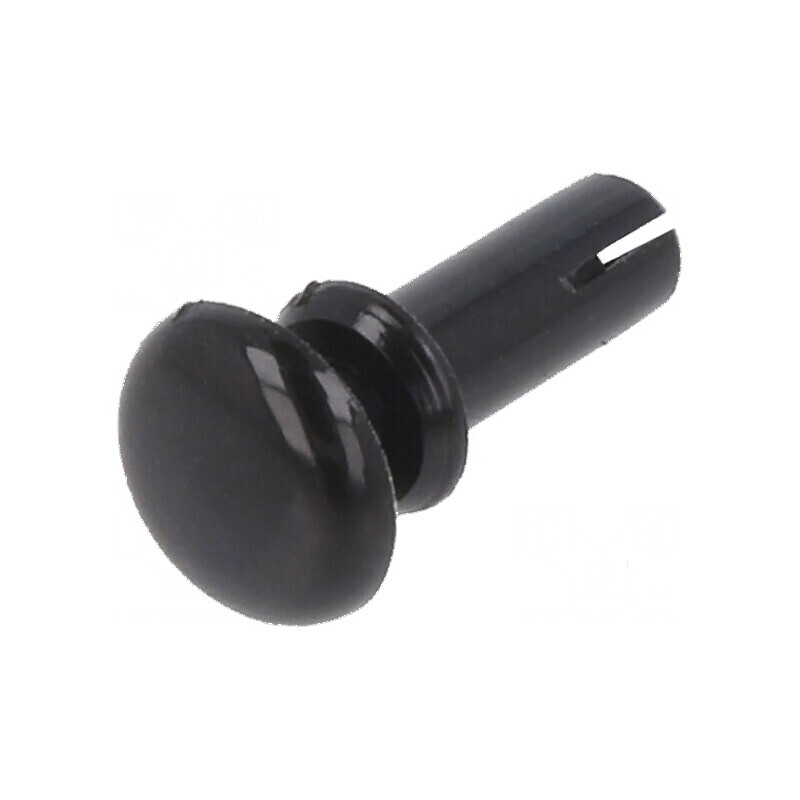 Diblu poliamidă 7,5mm, diametru orificiu 3,1mm, negru | Electronic-mag.ro | Componente Electronice Diblu poliamidă 7,5mm, diametru orificiu 3,1mm, negru | Electronic-mag.ro | Componente Electronice
