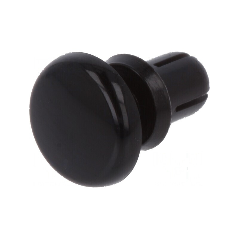 Diblu poliamidă 5mm, diametru orificiu 4,1mm, negru | Electronic-mag.ro | Componente Electronice Diblu poliamidă 5mm, diametru orificiu 4,1mm, negru | Electronic-mag.ro | Componente Electronice