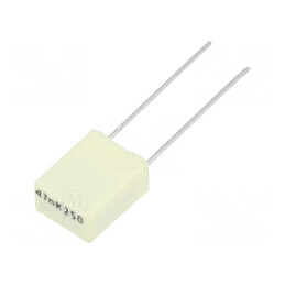 Condensator poliester 47nF 160VAC 250VDC 5mm ±10% THT R82 | Electronic-mag.ro | Componente Electronice