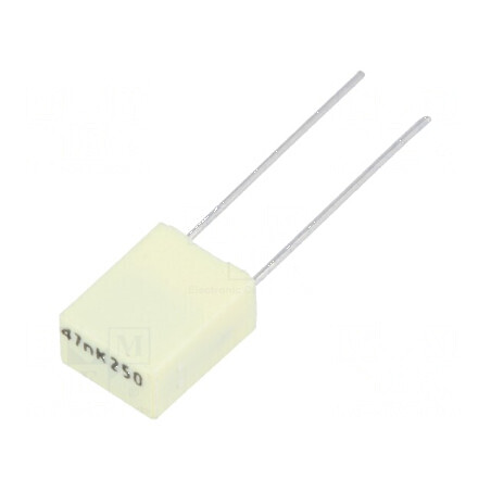 Condensator poliester 47nF 160VAC 250VDC 5mm ±10% THT R82 | Electronic-mag.ro | Componente Electronice