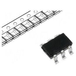 Buffer digital non-inversor IC Ch: 2 SMD SC70-6 1,65-5,5VDC | Electronic-mag.ro | Componente Electronice