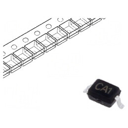Diodă TVS rețea 3,6V 350W bidirecțională SOD323 ESD | Electronic-mag.ro | Componente Electronice