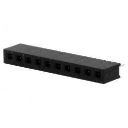 Conector şiruri pini soclu mamă 10 PIN 2mm THT 1x10 | Electronic-mag.ro | Componente Electronice