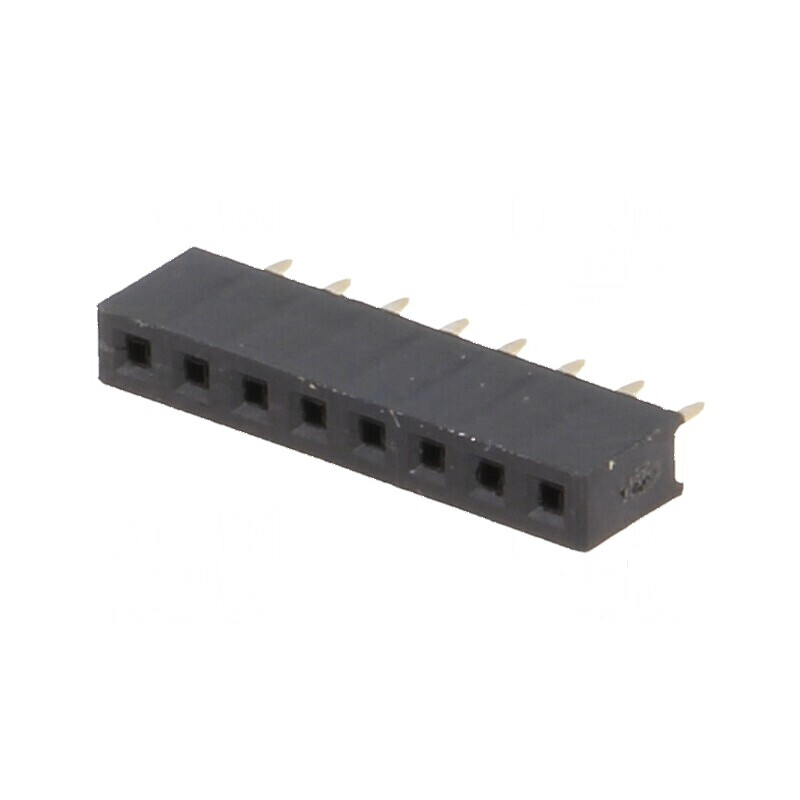 Conector șiruri pini soclu mamă 8 pini 2mm THT 1x8 | Electronic-mag.ro | Componente Electronice
