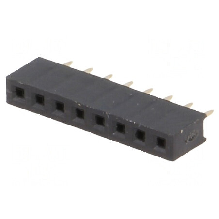 Conector șiruri pini soclu mamă 8 pini 2mm THT 1x8 | Electronic-mag.ro | Componente Electronice
