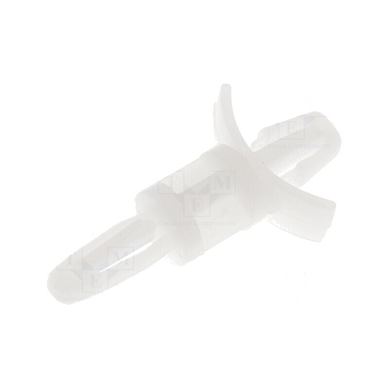 Distanţier PCB poliamidă 9,5mm clichet natural UL94V-2 | Electronic-mag.ro | Componente Electronice