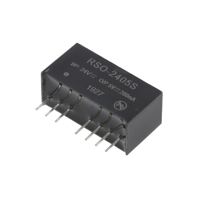 Convertor DC/DC 1W 18-36V la 5V 200mA SIP8 | Electronic-mag.ro | Componente Electronice Convertor DC/DC 1W 18-36V la 5V 200mA SIP8 | Electronic-mag.ro | Componente Electronice