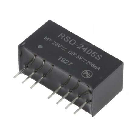 Convertor DC/DC 1W 18-36V la 5V 200mA SIP8 | Electronic-mag.ro | Componente Electronice