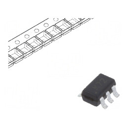 Tranzistor N-MOSFET 60V 0,215A 0,3W SOT363 x2 | Electronic-mag.ro | Componente Electronice