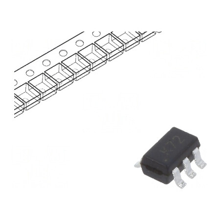 Tranzistor N-MOSFET 60V 0,215A 0,3W SOT363 x2 | Electronic-mag.ro | Componente Electronice