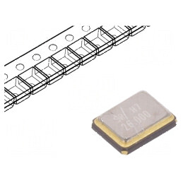 Rezonator cu cuarț 26MHz ±10ppm 9pF SMD 3,2x2,5x0,7mm | Electronic-mag.ro | Componente Electronice