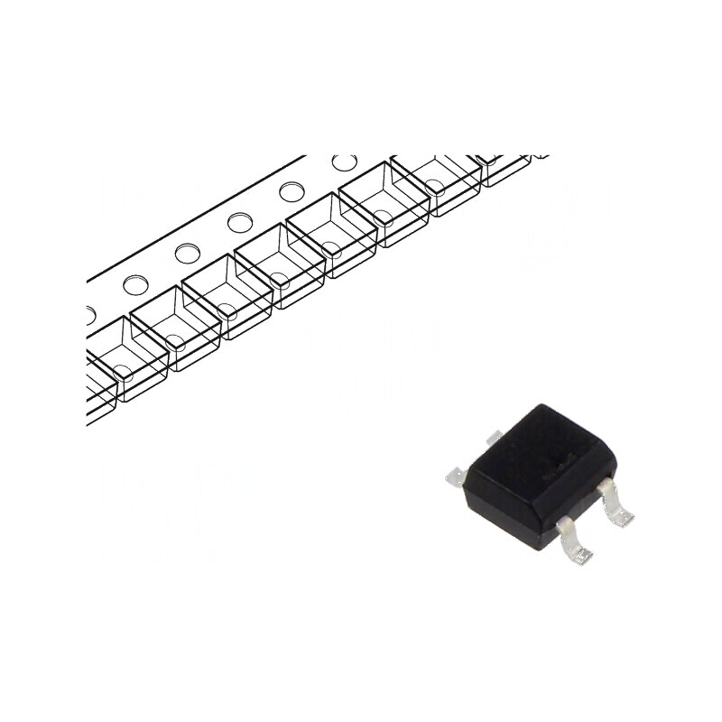 Punte redresoare monofazată Urmax 1kV 0,8A 35A MDI | Electronic-mag.ro | Componente Electronice