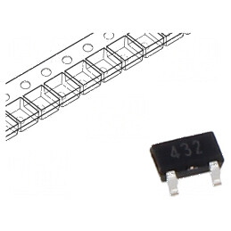 Sursă tensiune referinţă 1,24V ±0,5% SOT23-3 100mA | Electronic-mag.ro | Componente Electronice
