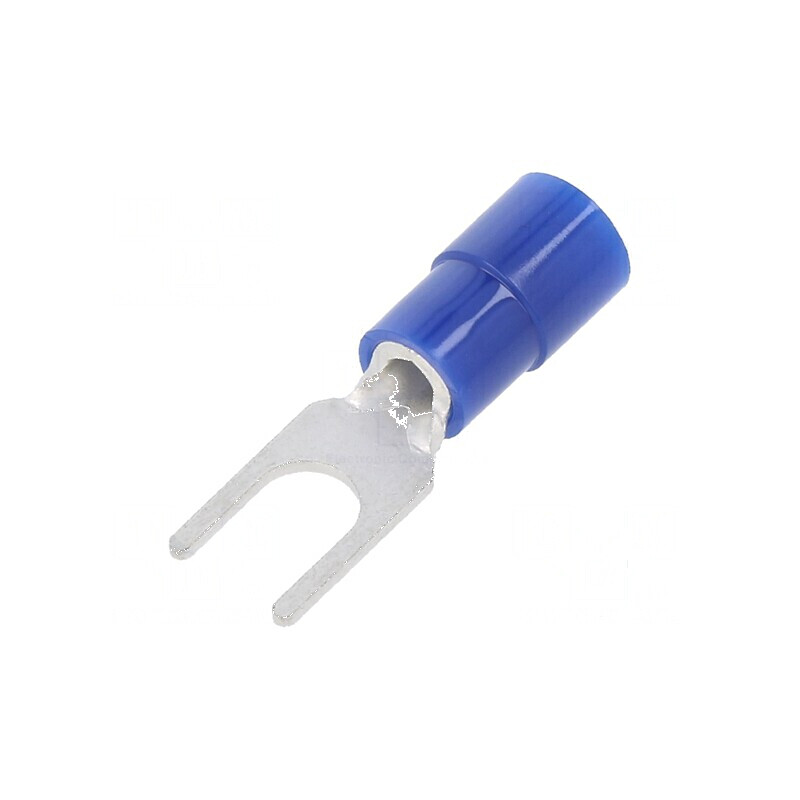 Vârf furcă M4 Ø 4,3mm pentru cablu izolată 1,04÷2,63mm2 | Electronic-mag.ro | Componente Electronice Vârf furcă M4 Ø 4,3mm pentru cablu izolată 1,04÷2,63mm2 | Electronic-mag.ro | Componente Electronice