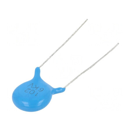 Condensator ceramic 1nF 6kV Y5P ±10% THT | Electronic-mag.ro | Componente Electronice