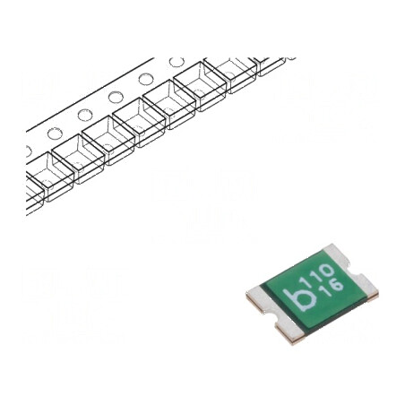 Siguranță polimerică PTC 1,1A Imax 100A 0ZCG 1812 | Electronic-mag.ro | Componente Electronice