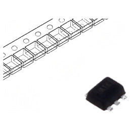 Tranzistor N-MOSFET 60V 0,3A 1A 0,58W SOT563 x2 | Electronic-mag.ro | Componente Electronice