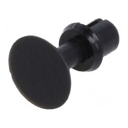 Diblu poliamidă 3,5mm x 3,1mm negru | Electronic-mag.ro | Componente Electronice