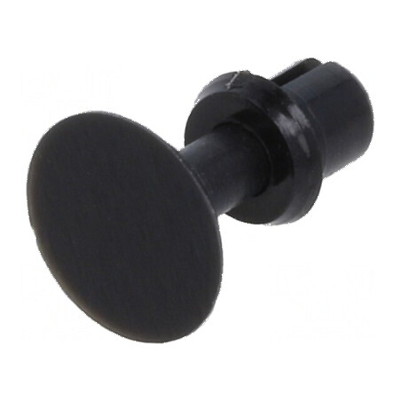 Diblu poliamidă 3,5mm x 3,1mm negru | Electronic-mag.ro | Componente Electronice