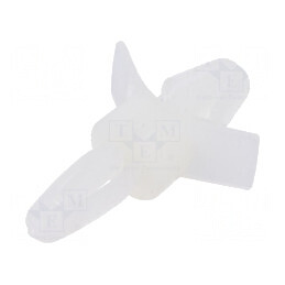 Distanțier PCB poliamidă 4,8mm clichet naturală | Electronic-mag.ro | Componente Electronice