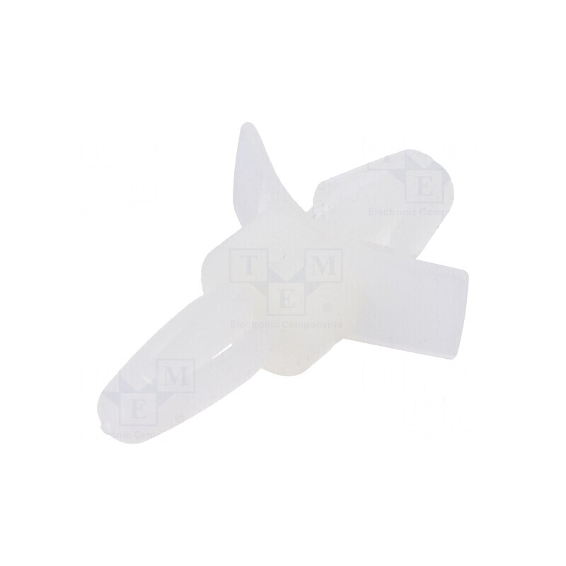 Distanțier PCB poliamidă 4,8mm clichet naturală | Electronic-mag.ro | Componente Electronice