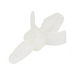 Distanţier PCB poliamidă 4,8mm clichet naturală | Electronic-mag.ro | Componente Electronice