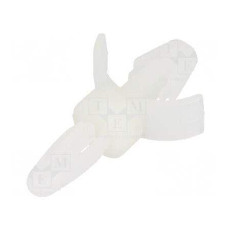 Distanţier PCB poliamidă 4,8mm clichet naturală | Electronic-mag.ro | Componente Electronice