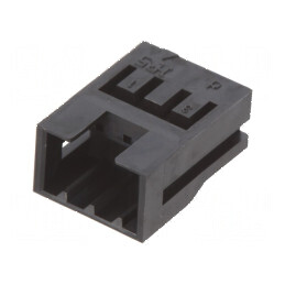 Conector cablu-cablu/PCB mufă tată PIN 3 DF3 2mm drept | Electronic-mag.ro | Componente Electronice