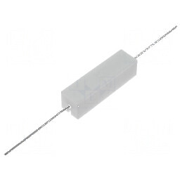 Rezistor bobinat cu ciment THT 470Ω 7W ±5% 9,5x9,5x35mm | Electronic-mag.ro | Componente Electronice