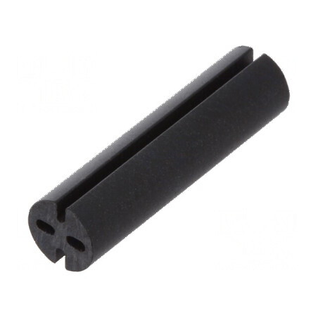 Bucșă de distanțare LED 5,1mm neagră 19mm | Electronic-mag.ro | Componente Electronice