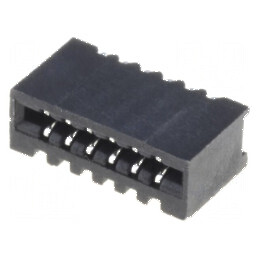 Conector FFC/FPC orizontal 6 pini Non-ZIF SMT cositorit 20mΩ | Electronic-mag.ro | Componente Electronice