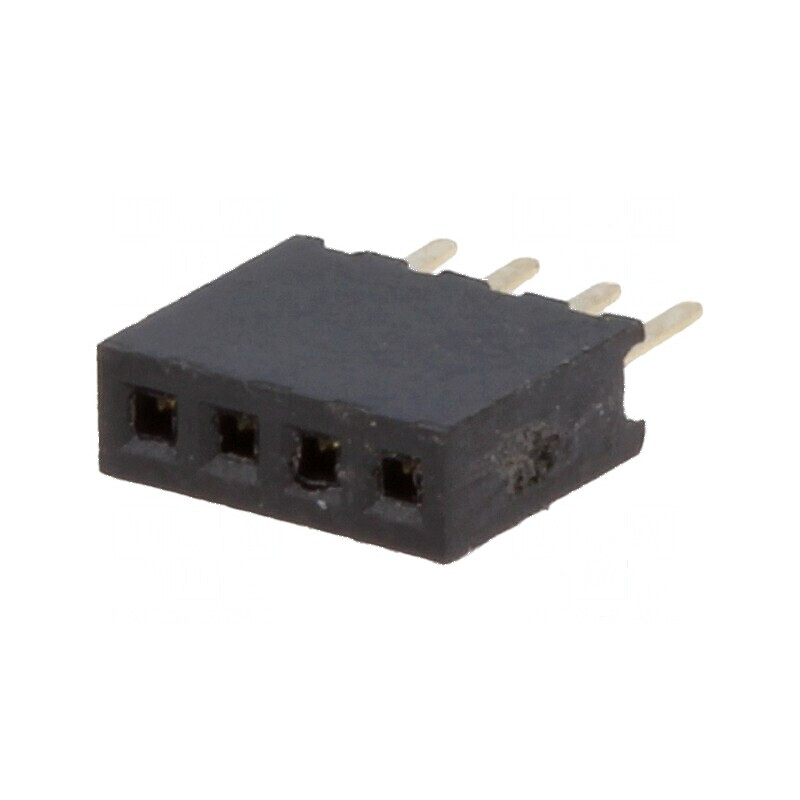 Conector şiruri pini soclu mamă 4 pini 1,27mm THT 1x4 | Electronic-mag.ro | Componente Electronice Conector şiruri pini soclu mamă 4 pini 1,27mm THT 1x4 | Electronic-mag.ro | Componente Electronice