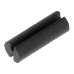 Bucșă de distanțare LED 3,7mm neagră | Electronic-mag.ro | Componente Electronice