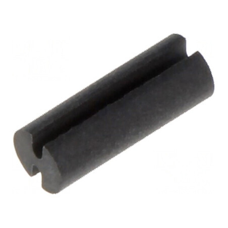 Bucșă de distanțare LED 3,7mm neagră | Electronic-mag.ro | Componente Electronice